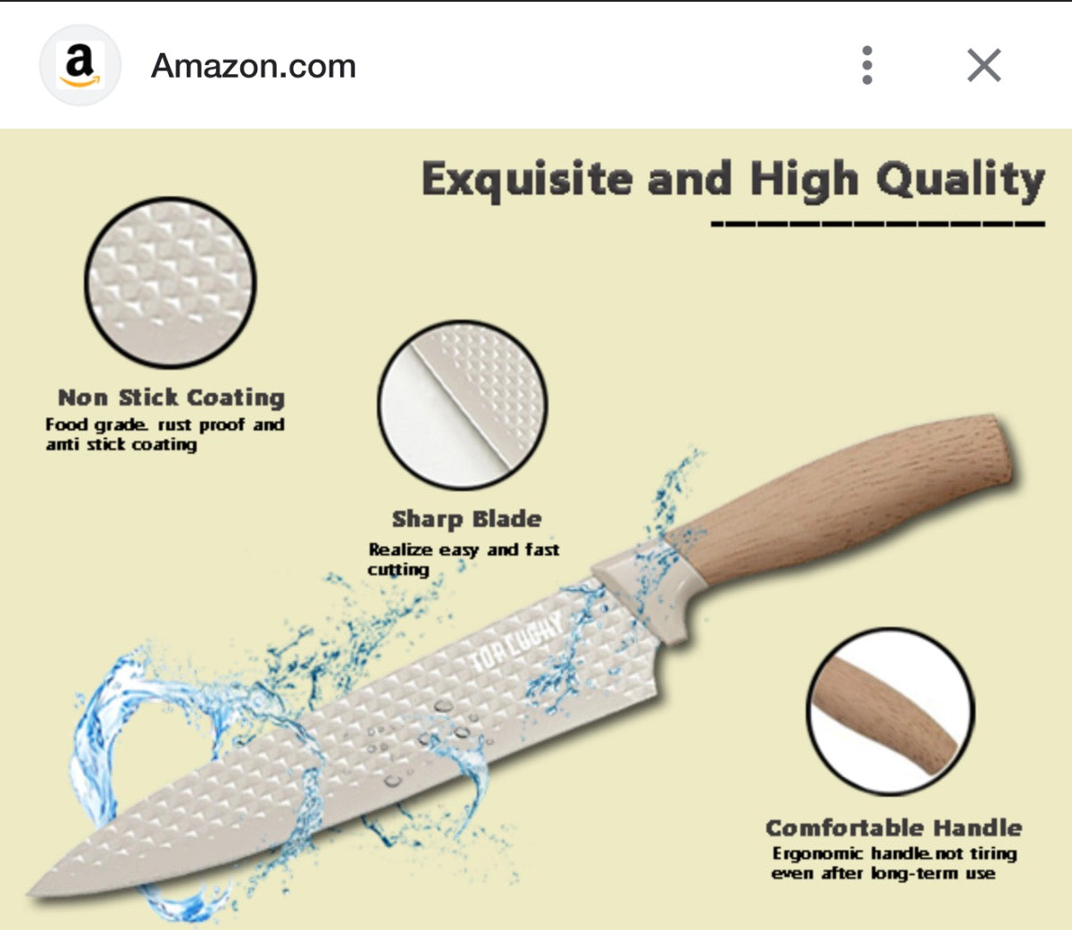 7-piece Kitchen Knife Set