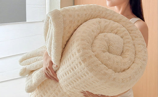Blanket Nap Blanket Office Air Conditioning Blanket Sofa Blanket Small Blanket Cashmere Student Dormitory Quilt Thickened