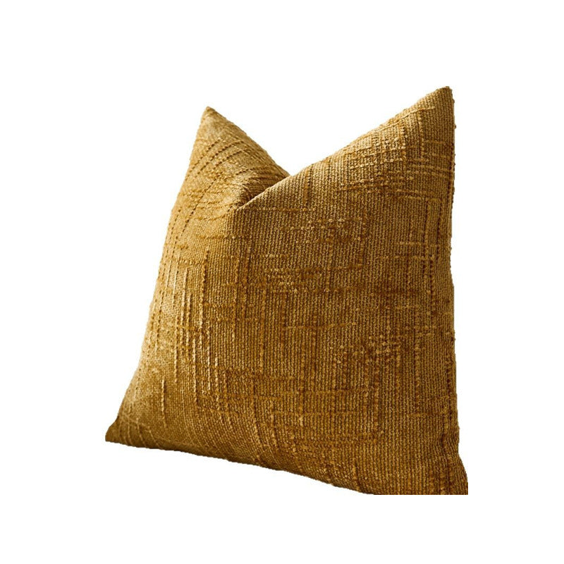 New Cross-Border Fashion Throw Pillow Covers For Living Room Sofas, Bamboo Texture Chenille Pillow Covers For Bay Windows, Wholesale