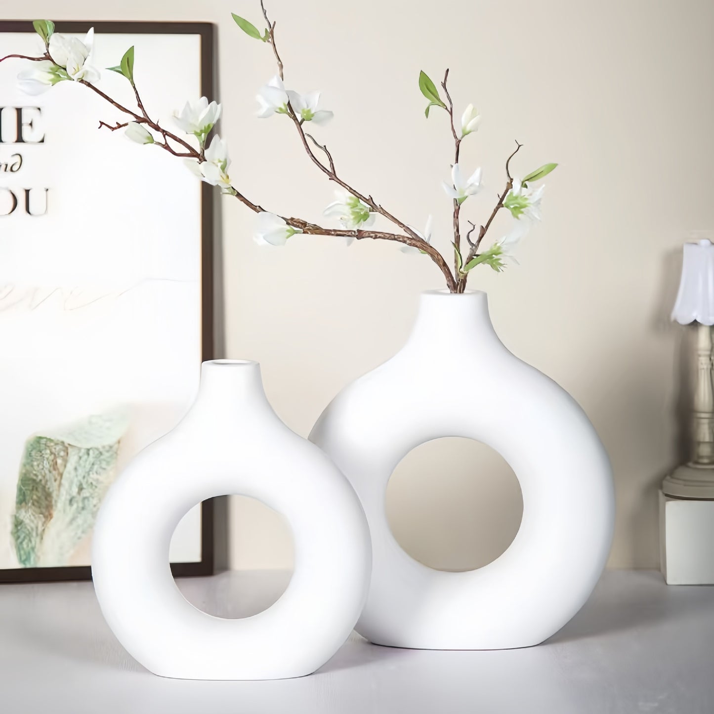Creative Donut Vase Nordic
