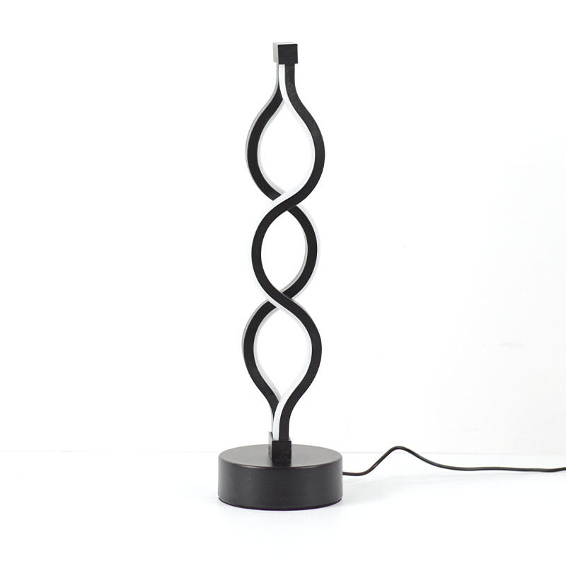 2025 Cross-Border Special Supply Seaweed Table Lamp Bar Atmosphere Night Light Modern Simple Adjustable Led Table Lamp Creative