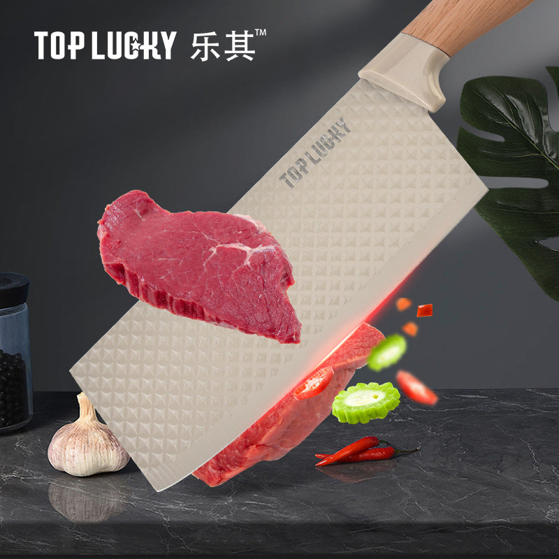 Household Knife 7-piece Set Kitchen Small Kitchen Knife Sharp Slicing Knife Fruit Knife Cutting Board Gift Knife