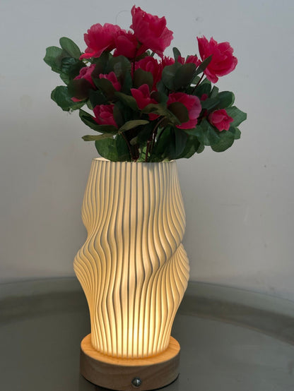 Small Bedside Ambient Lamp/Vase