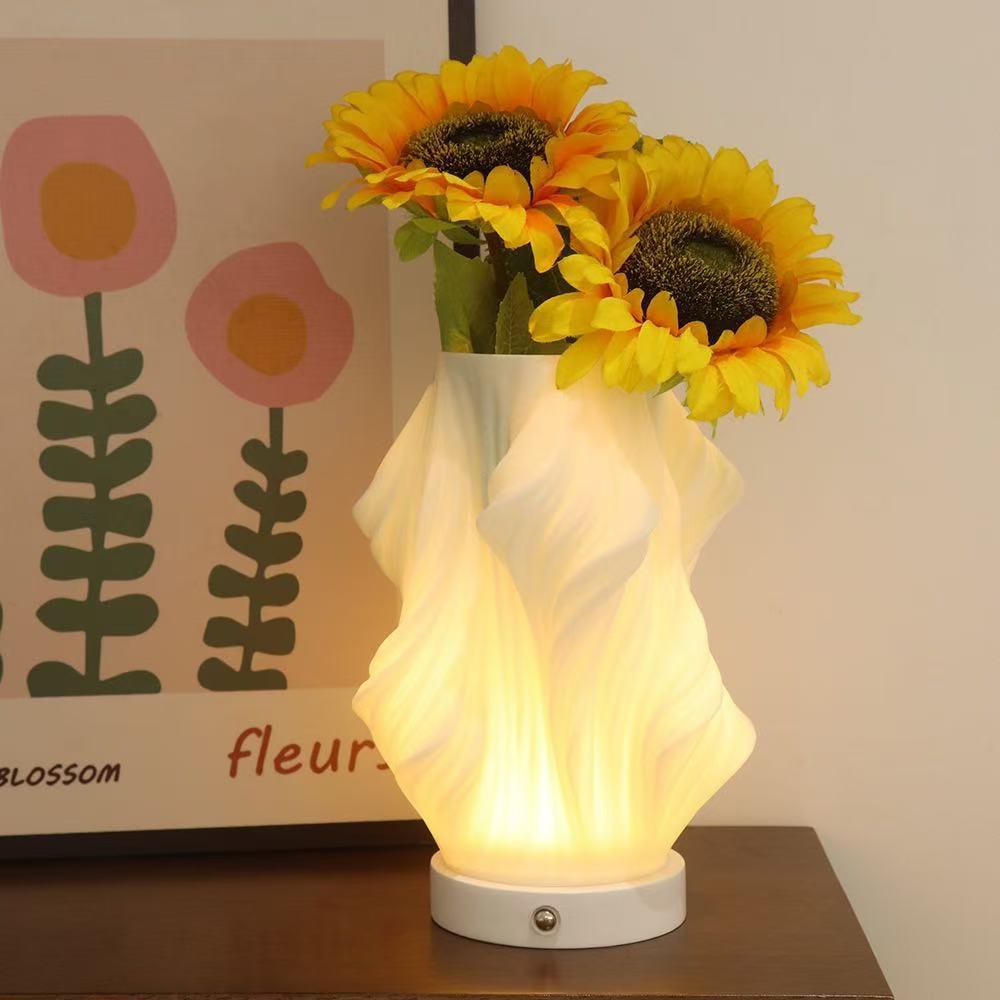 Small Bedside Ambient Lamp/Vase