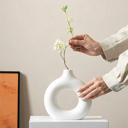 Creative Donut Vase Nordic