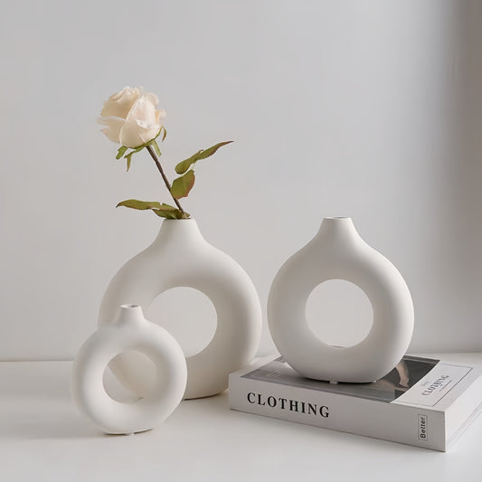 Creative Donut Vase Nordic